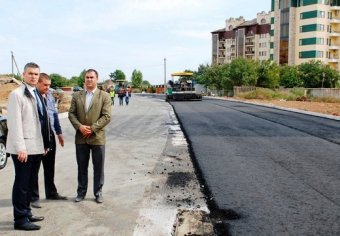 В Одессе ведутся работы по капитальному ремонту улиц Академика Сахарова и Марсельской (фото)