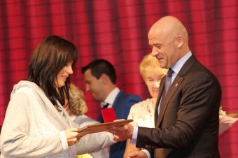 Одесские власти и общественность отметили великий труд учителей (фото)