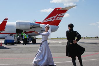 Georgian Airways увеличит частоту рейсов из Одессы в Тбилиси