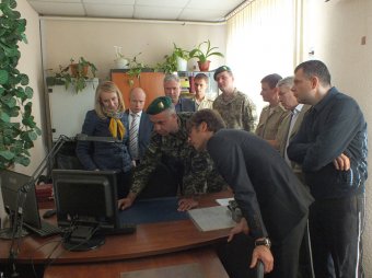 Ильичевский морской порт посетили представители двух министерств (фото)