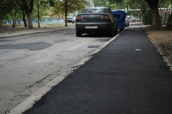 На ул. Ильфа и Петрова ведутся работы по ремонту межквартальных проездов (фото)