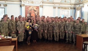 Одесских курсантов знакомили с творческим наследием Константина Паустовского (фото)