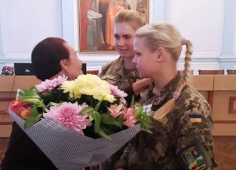 Одесских курсантов знакомили с творческим наследием Константина Паустовского (фото)