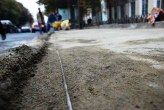 На улице Бунина появится новый тротуар (фото)