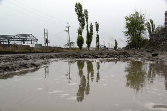 В Одессе ведется капитальный ремонт улицы Хуторской (фото)