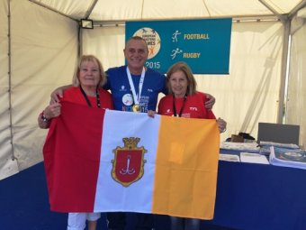 Одесские ветераны футбола стали чемпионами Европейских игр мастеров (фото)