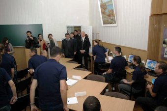 Геннадий Труханов - курсантам: Я благодарен вам за осознанный выбор, желание сохранить порядок и благополучие в нашем городе