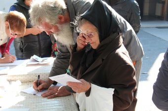 В Одесской епархии вновь выдавали гуманитарную помощь нуждающимся (фото)