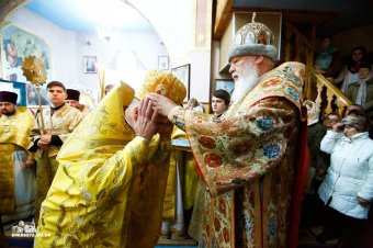Митрополит Агафангел совершил освящение Свято-Покровского храма пгт.Сарата Одесской области (фото)