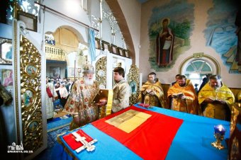 Митрополит Агафангел совершил освящение Свято-Покровского храма пгт.Сарата Одесской области (фото)