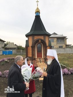 Митрополит Агафангел совершил освящение Свято-Покровского храма пгт.Сарата Одесской области (фото)