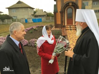 Митрополит Агафангел совершил освящение Свято-Покровского храма пгт.Сарата Одесской области (фото)