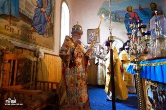 Митрополит Агафангел совершил освящение Свято-Покровского храма пгт.Сарата Одесской области (фото)