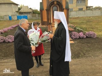 Митрополит Агафангел совершил освящение Свято-Покровского храма пгт.Сарата Одесской области (фото)