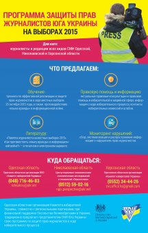 КИУ готовит в день выборов круглосуточное юридическое сопровождение журналистов