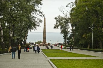 В осеннем парке