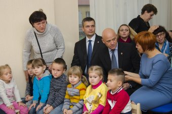 Городской голова открыл после реконструкции ясли-сад №165 (фото)
