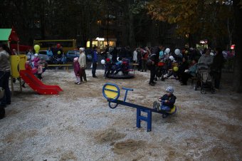 Дворы на ул. Филатова благоустраиваются (фото)