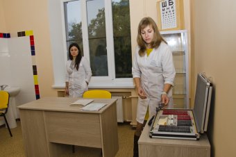 В Малиновском районе после реконструкции открылась детская поликлиника №7 (фото)