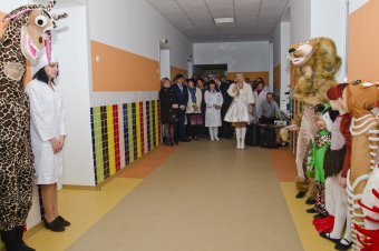 В Малиновском районе после реконструкции открылась детская поликлиника №7 (фото)
