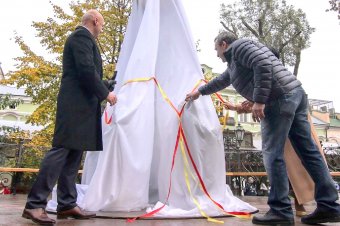 Фрагменты одесской жизни: В Горсаду открыт «памятник времени»