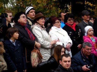 Фрагменты одесской жизни: В Горсаду открыт «памятник времени»