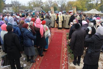 В Выгоде началось строительство нового храма (фото)