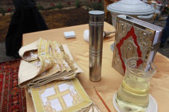 В Выгоде началось строительство нового храма (фото)