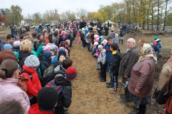 В Выгоде началось строительство нового храма (фото)