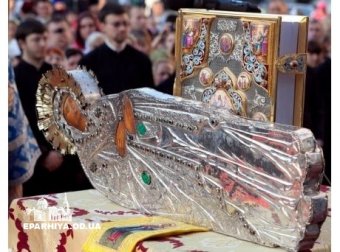 В Одессу прибывает величайшая святыня православного мира - чудотворный образ Плащаницы Божией Матери