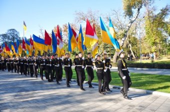 Одесситы почтили память погибших за освобождение Украины от фашистских захватчиков (фото)