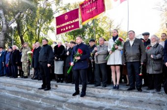 Одесситы почтили память погибших за освобождение Украины от фашистских захватчиков (фото)
