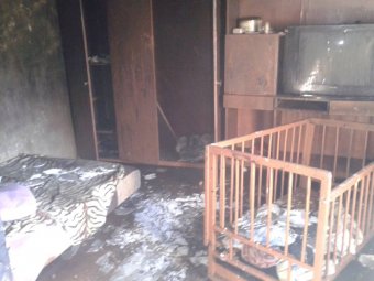 В Болграде на пожаре погибли трое детей (фото)