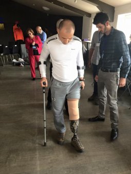Израильские специалисты помогли поставить на ноги двух одесситов-участников АТО