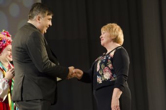 Украинский театр отметил 90-летний юбилей (фото)