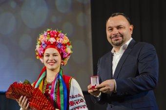 Украинский театр отметил 90-летний юбилей (фото)