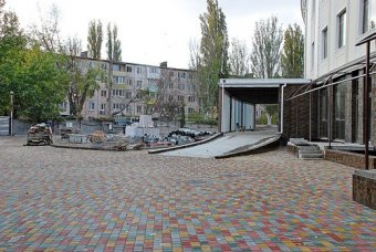 Одесскую ГБ №10 и новое здание «Скорой помощи» соединит переходная галерея (фото)