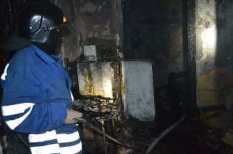 В Одессе во время пожара в общежитии пострадали четверо студентов