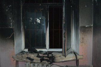 В Одессе во время пожара в общежитии пострадали четверо студентов