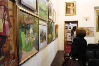 В Одессе к юбилею худграфа открылась художественная выставка