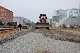 В Одессе продолжается капремонт дороги на поселке Котовского (фото)