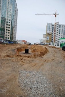 В Одессе продолжается капремонт дороги на поселке Котовского (фото)