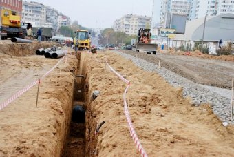 В Одессе продолжается капремонт дороги на поселке Котовского (фото)