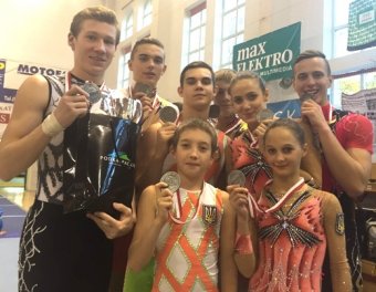 Одесситы стали призерами международного турнира по спортивной акробатике (фото)