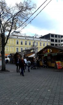 А что там строят на Дерибасовской? А, ничего! (фото)