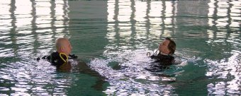 Сегодня одесские водолазы спасали людей (фото)