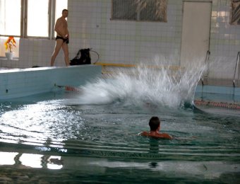 Сегодня одесские водолазы спасали людей (фото)