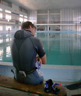 Сегодня одесские водолазы спасали людей (фото)