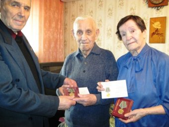  В Одессе семейная пара Галицыных отпраздновала «железную свадьбу»
