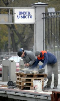 На Одесском железнодорожном вокзале идет ремонт (фото)